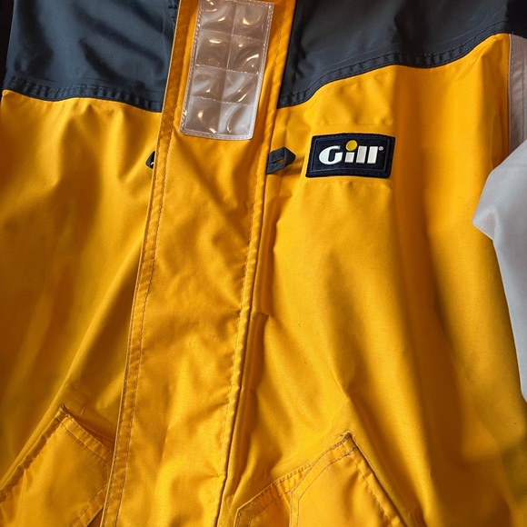GILL Inshore Life Jacket Yellow Performance Sailing Coat Womens Size 8 - Picture 3 of 13